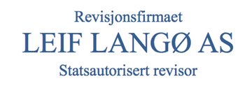 Logo, Revisjonsfirmaet Leif Langø AS